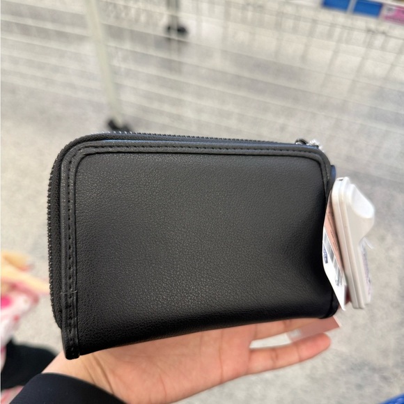 Juicy Couture Black Wallet with Rhinestone Logo - Picture 3 of 4